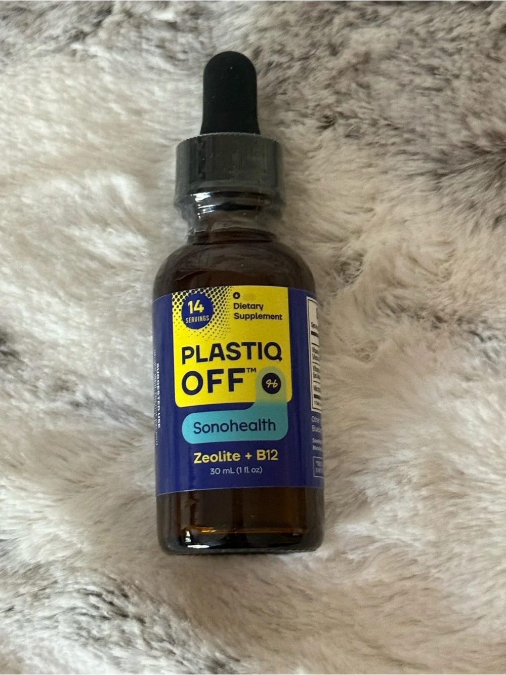 Plastiq Off Zeolite + B12 Kids Moisturizer - Blue NIB Sealed